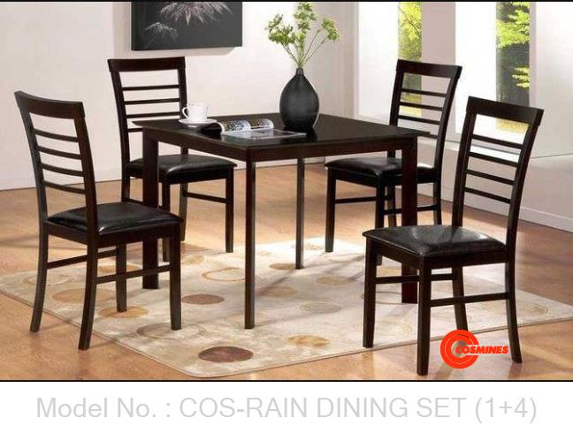 COS-RAIN DINING SET (1+4)